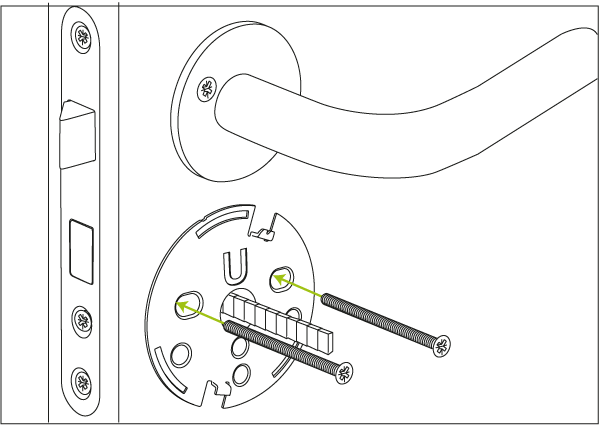 Anbringung Montageplatten Scandi