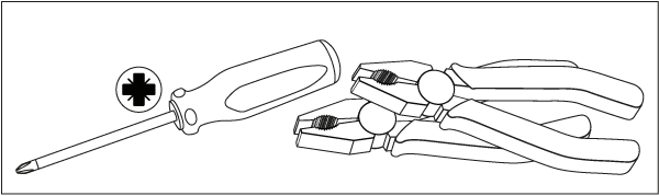 Werkzeuge für die Montage von Danalock V3 US