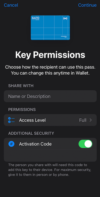 Key Permissions