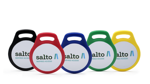 Beispiele für Salto Schlüsselanhänger