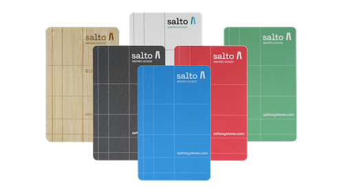 Beispiele für Salto Schlüsselkarten