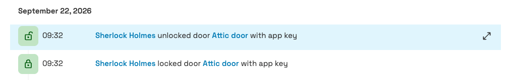 Access denied list example