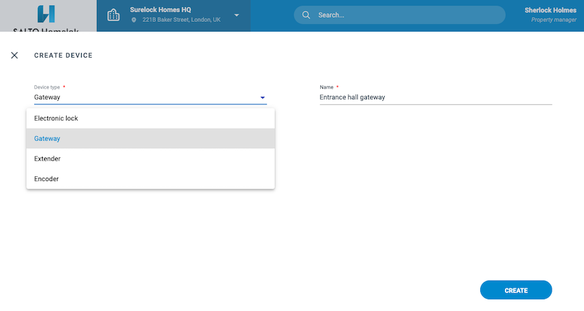 Create gateways