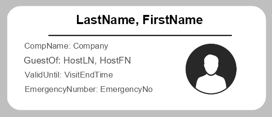 Beispiel für Dymo-Label
