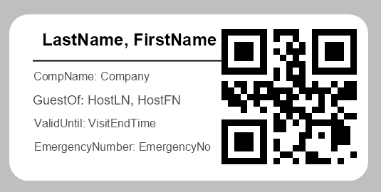 Dymo-Konfiguration für QR-Codes