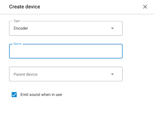 Create encoder