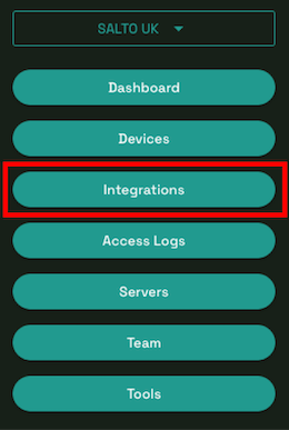 Orion Integrations Button