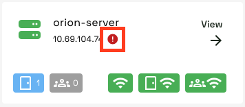 Orion Monitoring Server IP Address Change