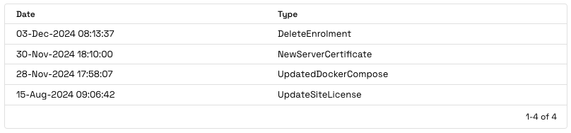 Orion Pending Messages Logs