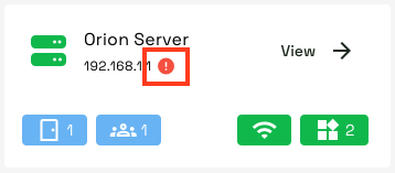 Orion Monitoring Server IP Address Change