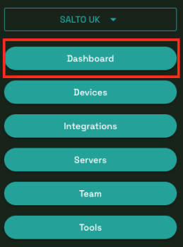 Orion Monitoring Dashboard Button