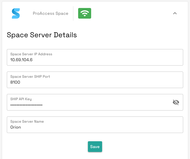 Orion Monitoring Space Server