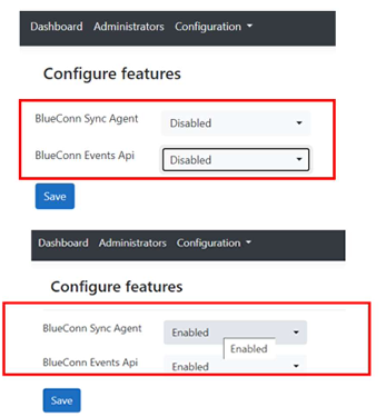 Enable license options