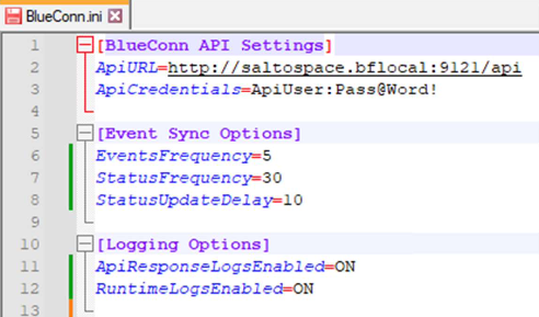 File path for the installation file