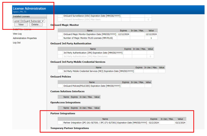 Partner integration IPC module