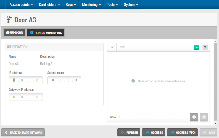 How to configure connection types in SALTO Space | Soporte de Salto