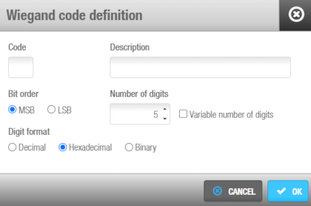 Definition Wiegand-Code