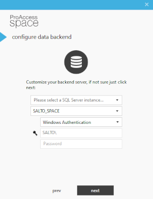 Seleccionar la base de datos SQL