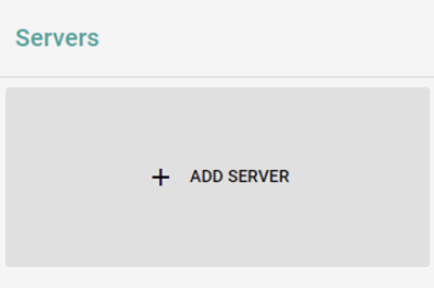 XS4 Face install add server tile