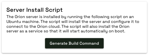 XS4 Face Installation Server Scripts