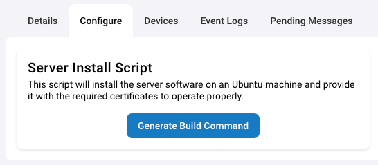 XS4 Face Installation Server Scripts