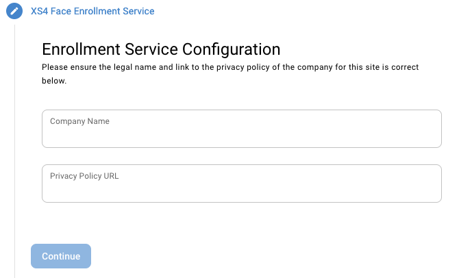 XS4 Face install site config