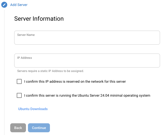 XS4 Face install XS4 Face server details