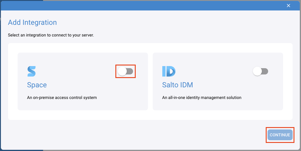 XS4 Face Integrations Add Dialog