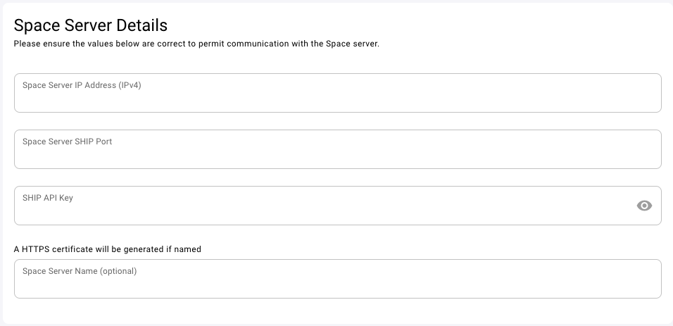 XS4 Face Integrations Space Details