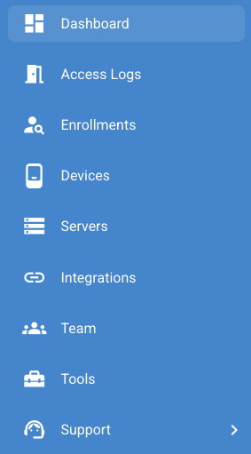 Schaltfläche 'XS4 Face Überwachung Dashboard'