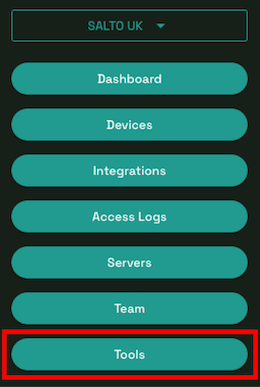XS4 Face Monitoring Tools Button