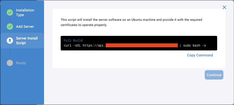 XS4 Face Server Install Advanced