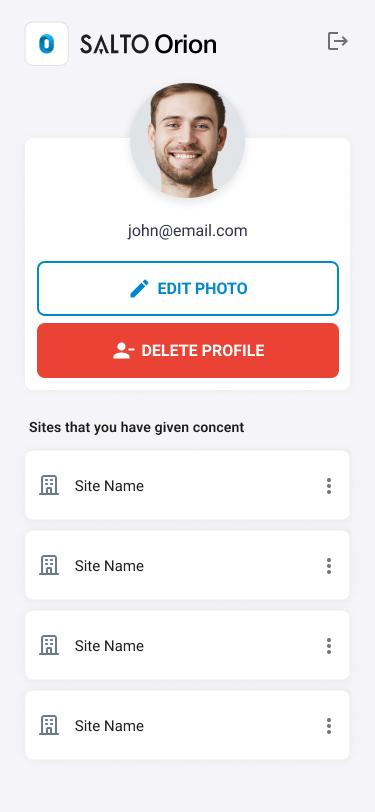 XS4 Face Enrollment Profile
