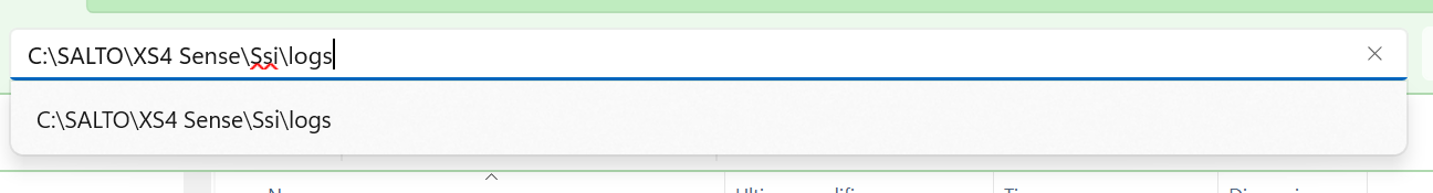 XS4 Sense Software SSI integration