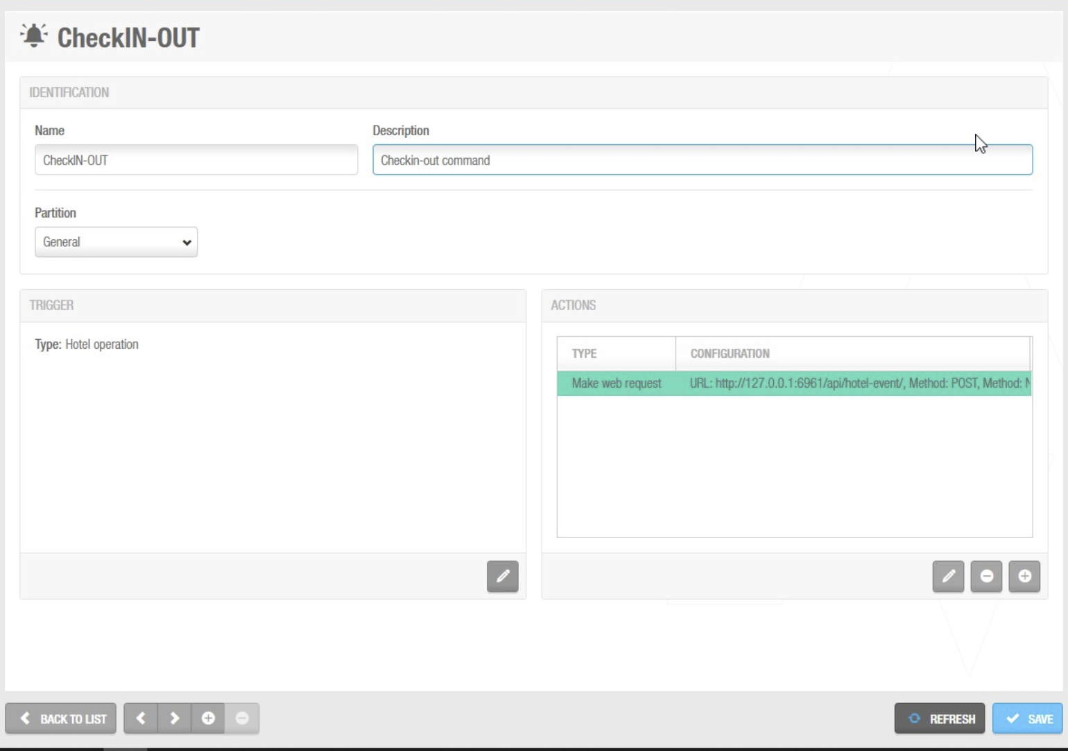 XS4 Sense Software SSI configuration