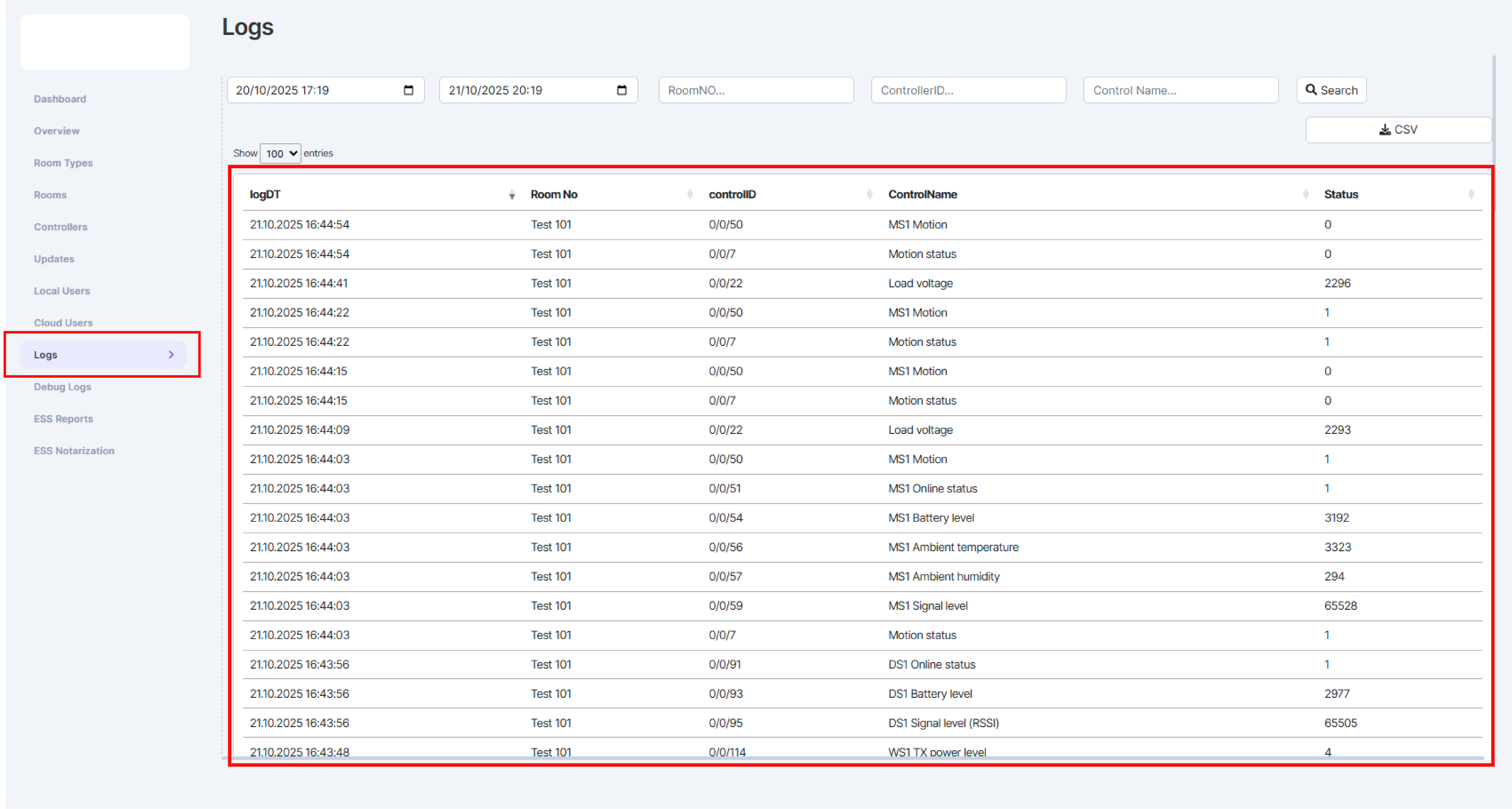 XS4 Sense cloud Project Log